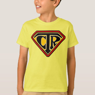 Bouclier de CTR - T-shirt de base-ball de la