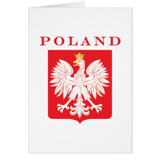 Bouclier de rouge de la Pologne Eagle (Devant)