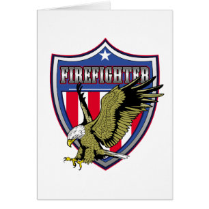 Bouclier d'Eagle de sapeur-pompier