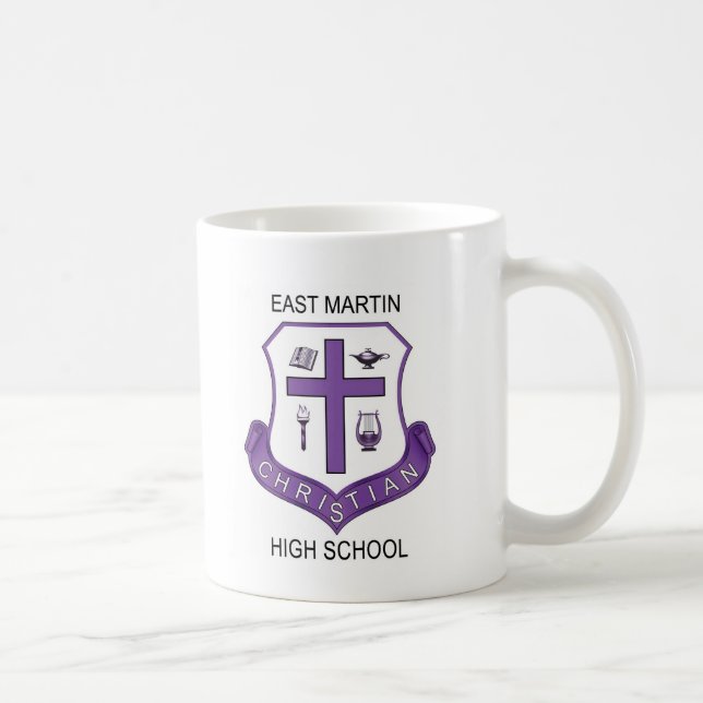 Bouclier d'EMCHS sur la tasse de café (Droite)
