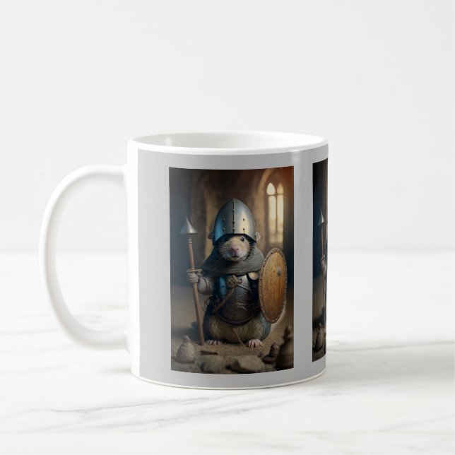 Bouclier médiéval Rat Mug (Gauche)