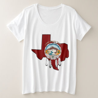 Bouclier tribal/dames du Texas plus la sueur de