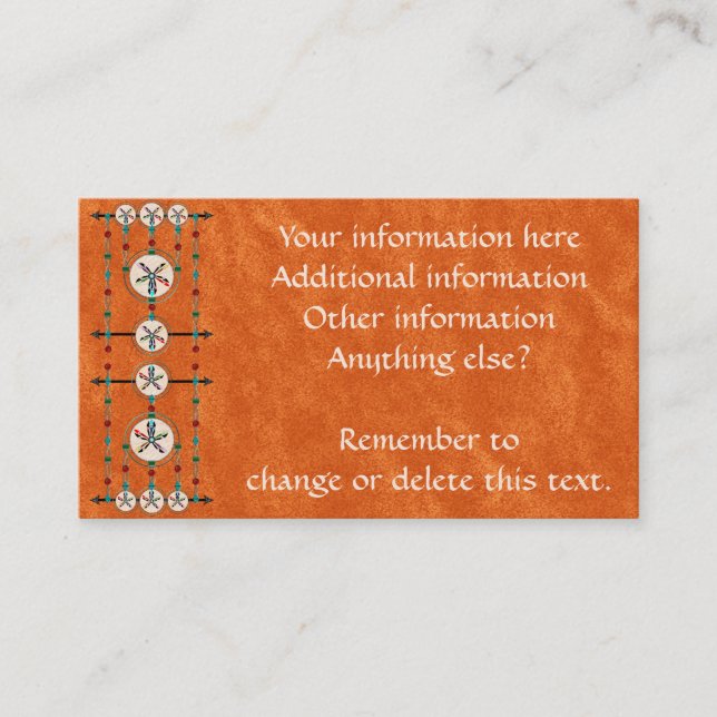 Boucliers Cartes de visite personnalisés (Devant)