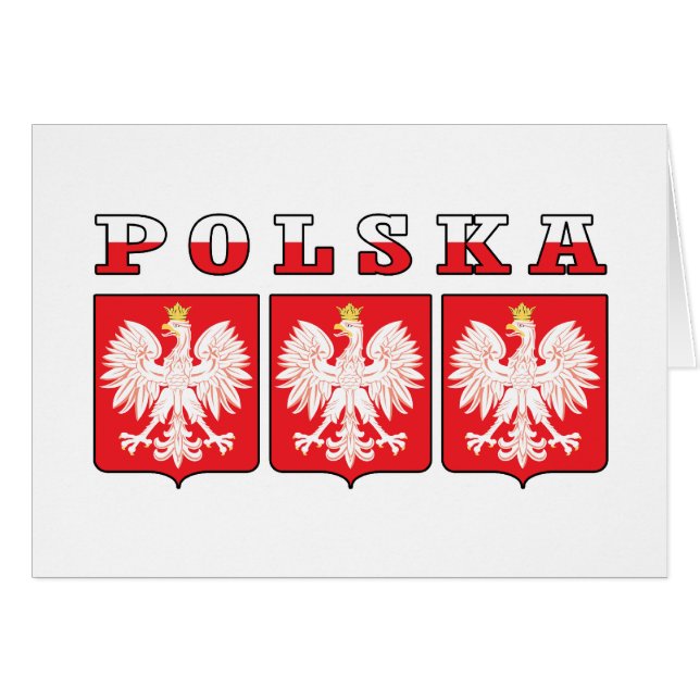 Boucliers de l'aigle Polska (Devant horizontal)