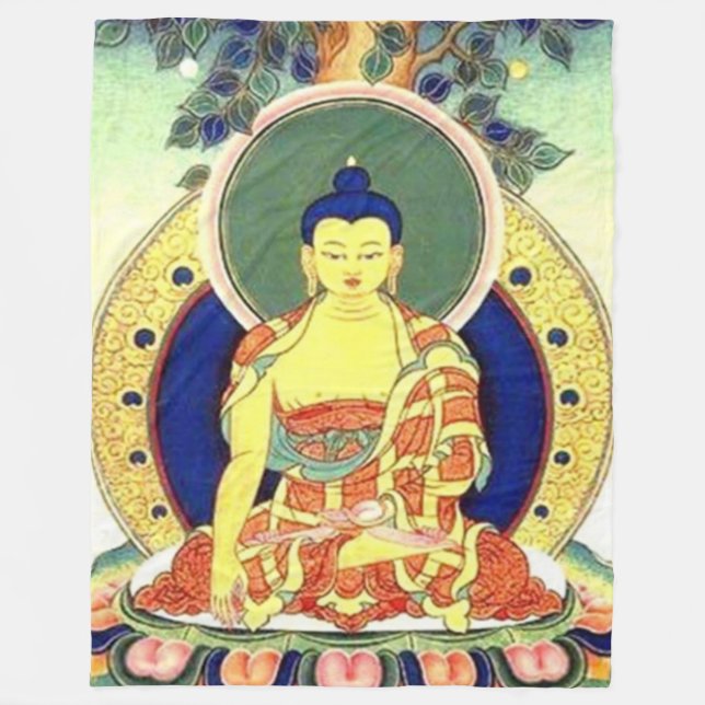 BOUDDAH PRAYER Couverture polaire (Devant)