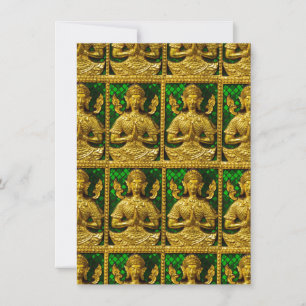 bouddha assis amical