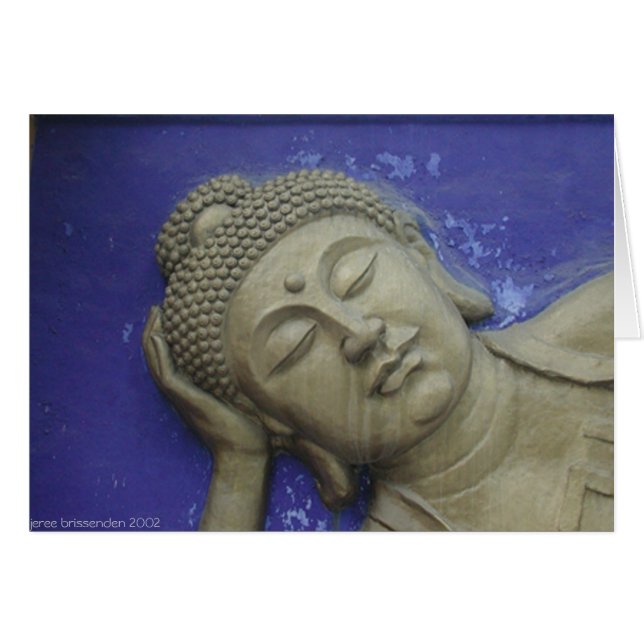 Bouddha bleu (Devant horizontal)