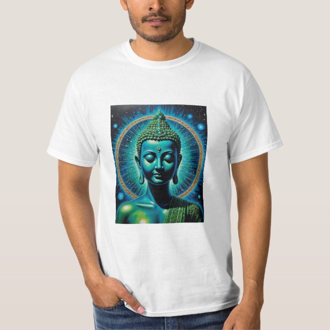 Bouddha Céleste Lumière T-shirt (Devant)
