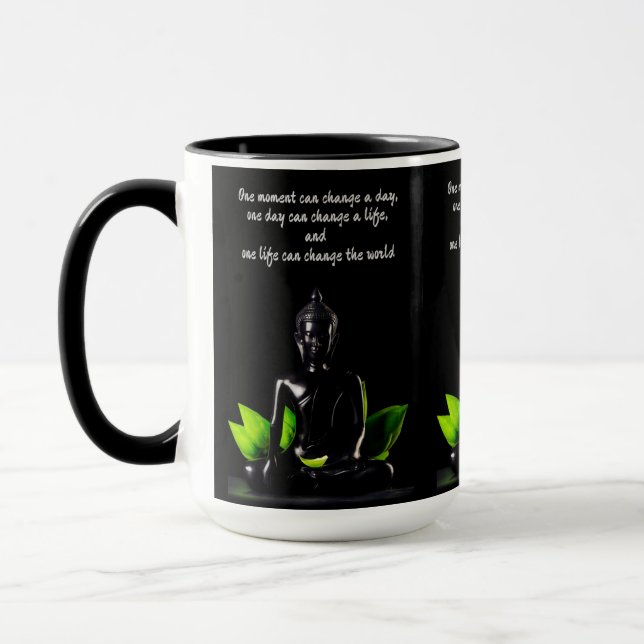 Bouddha Citation 2 tasses (Gauche)