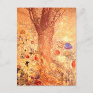 Bouddha dans sa jeunesse par Odilon Redon Carte po