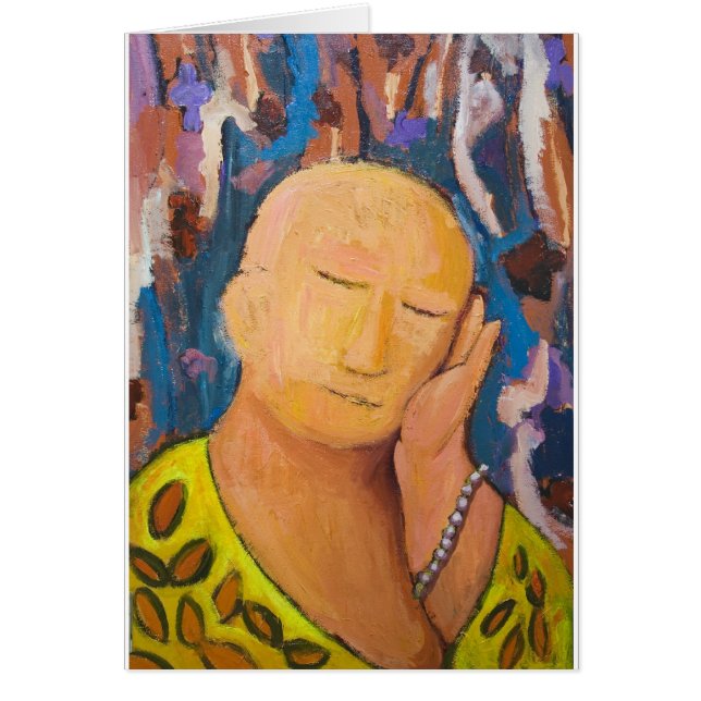Bouddha de sommeil (portrait naïf (Devant)