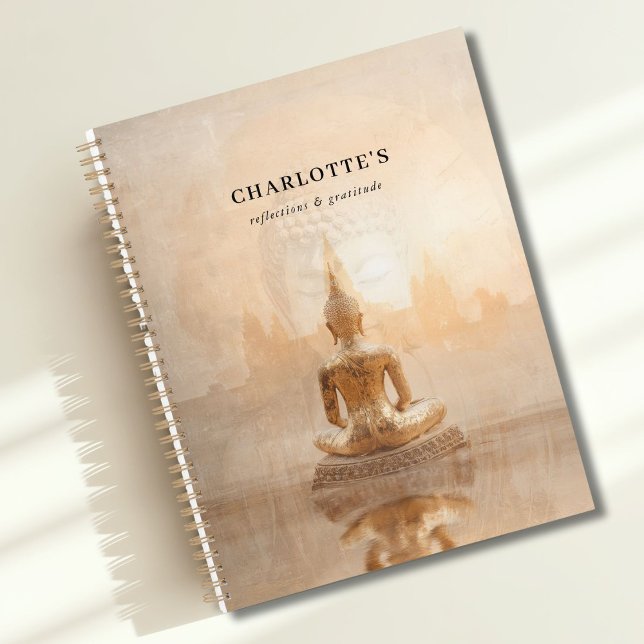 Bouddha doré (Golden Buddha Monogram Custom Planner)