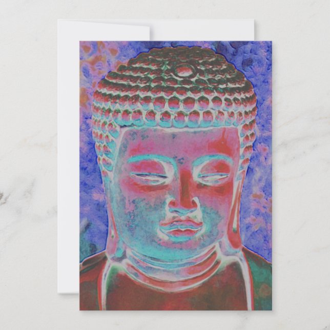 Bouddha du kaléidoscope peint (Devant)