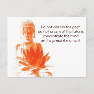 Bouddha Gautama citation carte postale