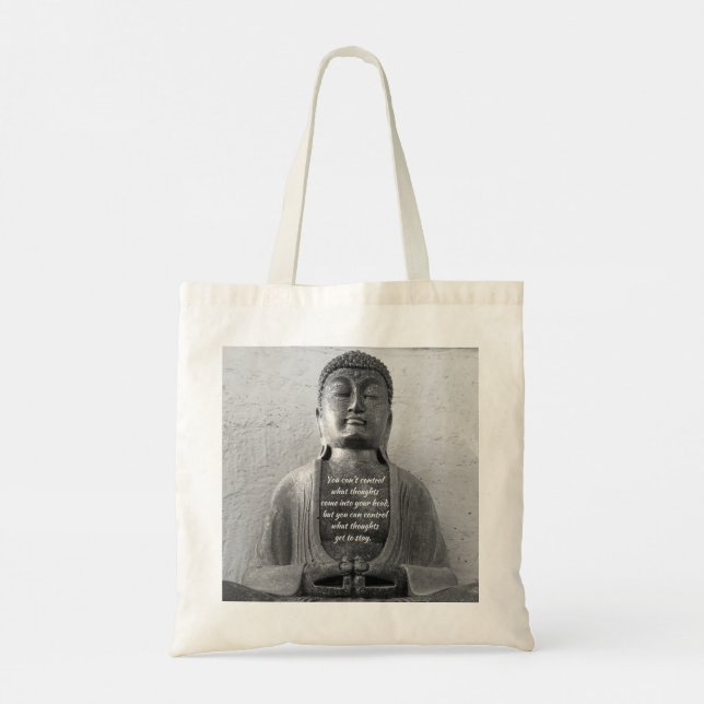 Bouddha inspiration, méditation, sac fourre-tout (Dos)