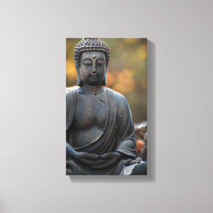 Bouddha Jardin Zen Toile de Paix Imprimer