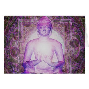Bouddha méditant heureux