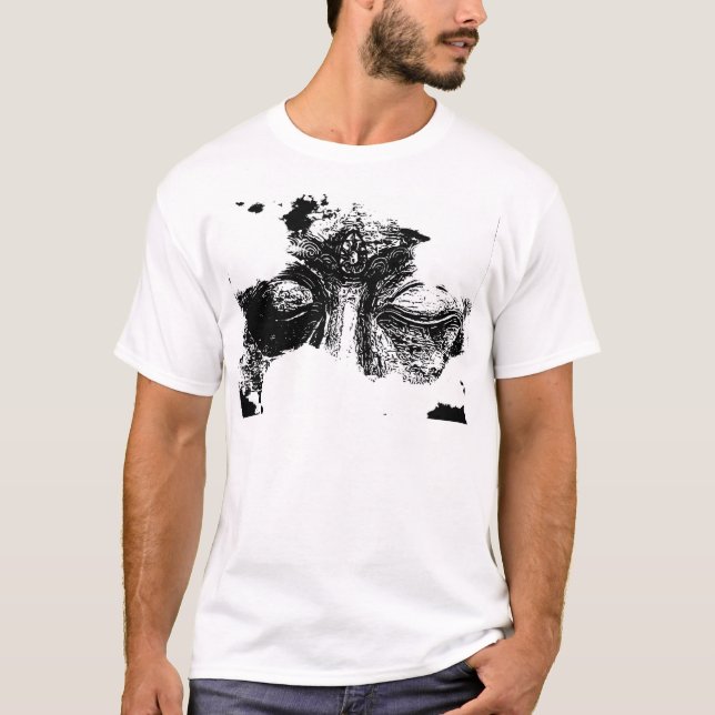 Bouddha observe le T-shirt (Devant)