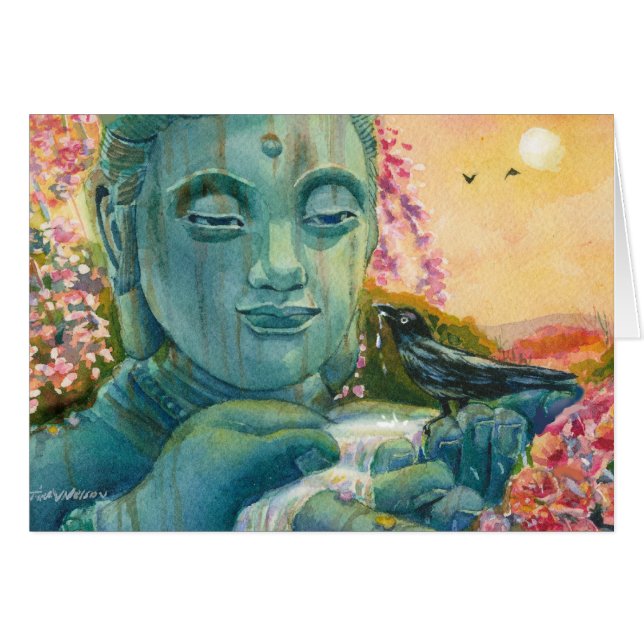 Bouddha paisible (Devant horizontal)