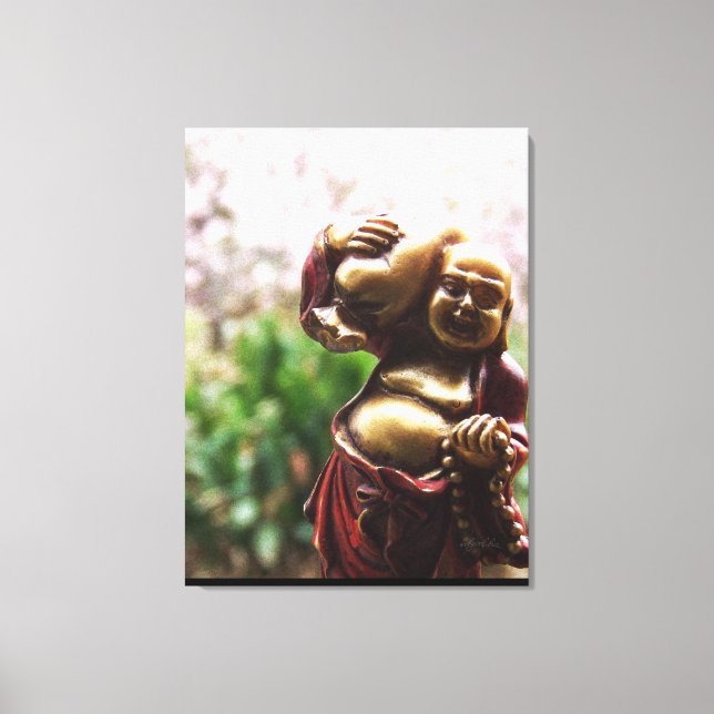 Bouddha portant la charge sur toile (Recto)