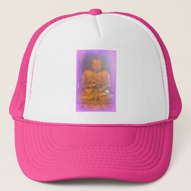 bouddha rose casquette (Devant)