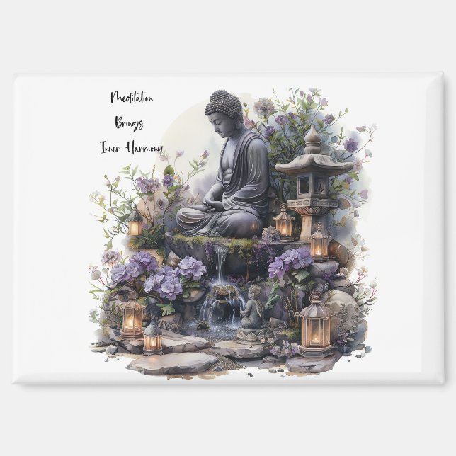 Bouddha Sagesse Inner Harmony Magnet (Recto)