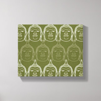 Bouddha Spirituelle Moderne Zen Toile Enveloppée