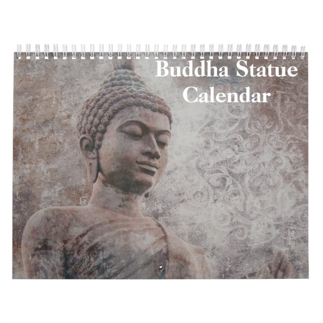 Bouddha Statue 2025 Calendrier (Protection)