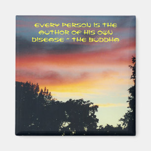 Bouddha : sur la maladie - aimant