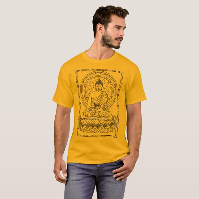 Bouddha. T-shirt (Devant entier)