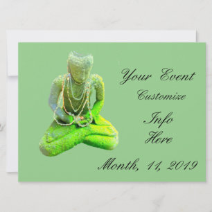 Bouddha vert Mossy méditant Thunder_Cove