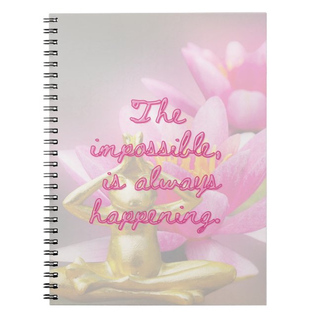 BouddhaToday Citation Note Livre #1 (Devant)