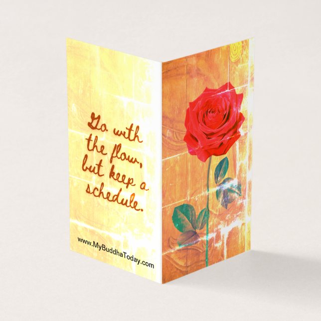 BouddhaToday V1 - #3 Cartes "Message Book" Bouddha (Extérieur)