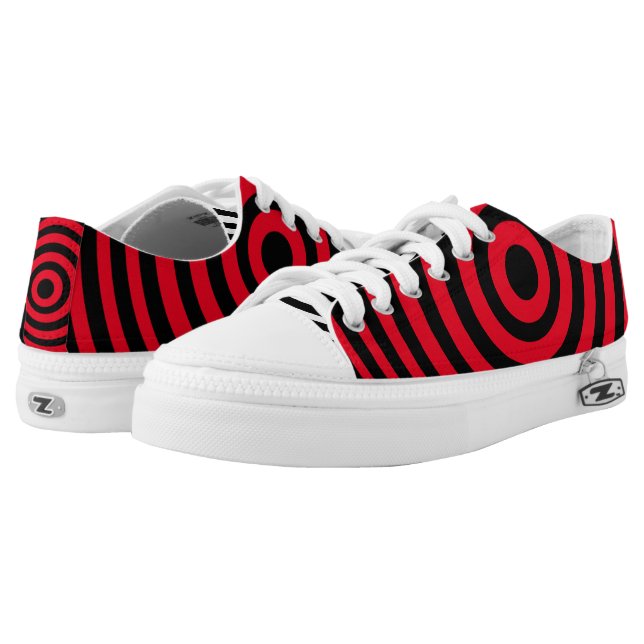 Boudine noire et rouge (Paire)