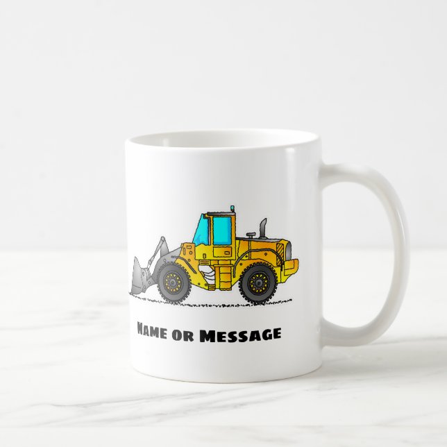 Boue De Chargeur De Roue, Mugs De Digger, Thème De (Droite)