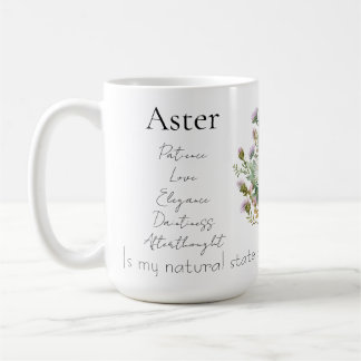 Boue de fleur de naissance septembre Mug