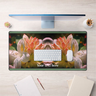 Boue de fleurs d'azalée blanche personnalisée