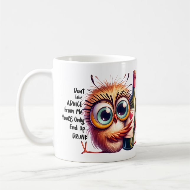 Boue ivre Conseil Mug (Gauche)