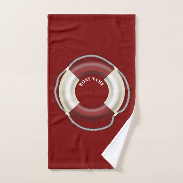 Bouée de sauvetage (Serviette à main)
