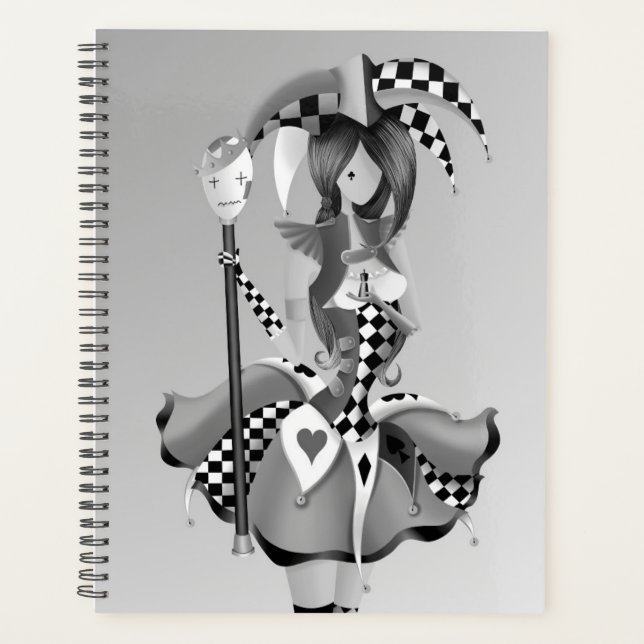 Bouffon Quirky et Roi des Marionnettes  Gris  (Devant)