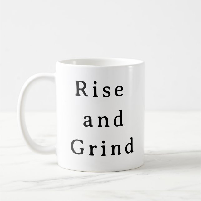 Boug pour les amateurs de café - Mug de motivation (Gauche)