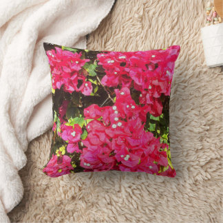 Bougainvilliers fleuris oreiller