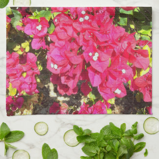 Bougainvilliers fleuris Serviettes de cuisine