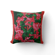 Bougainvilliers - une ode à la nature, Coussin