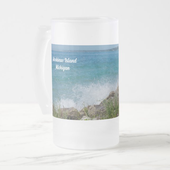 Bouge À Mackinac Gelée Mug (Devant gauche)