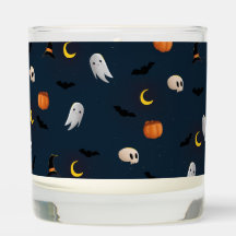 Bougie d'Halloween