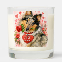 Bougie parfumée pour la Saint-Valentin