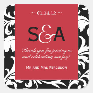 Bougie rouge riche - Stickers Favoriser