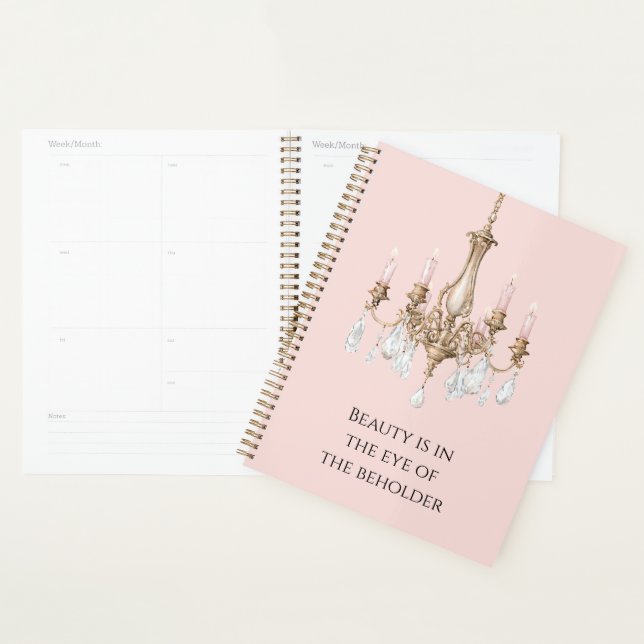Bougies Rose pour Lustre (Devant avec enveloppe)