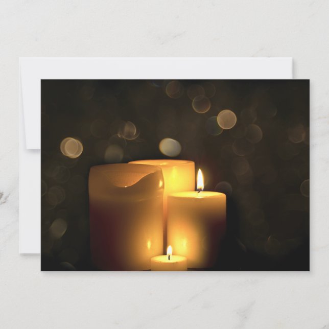 Bougies votives décoratives (Devant)